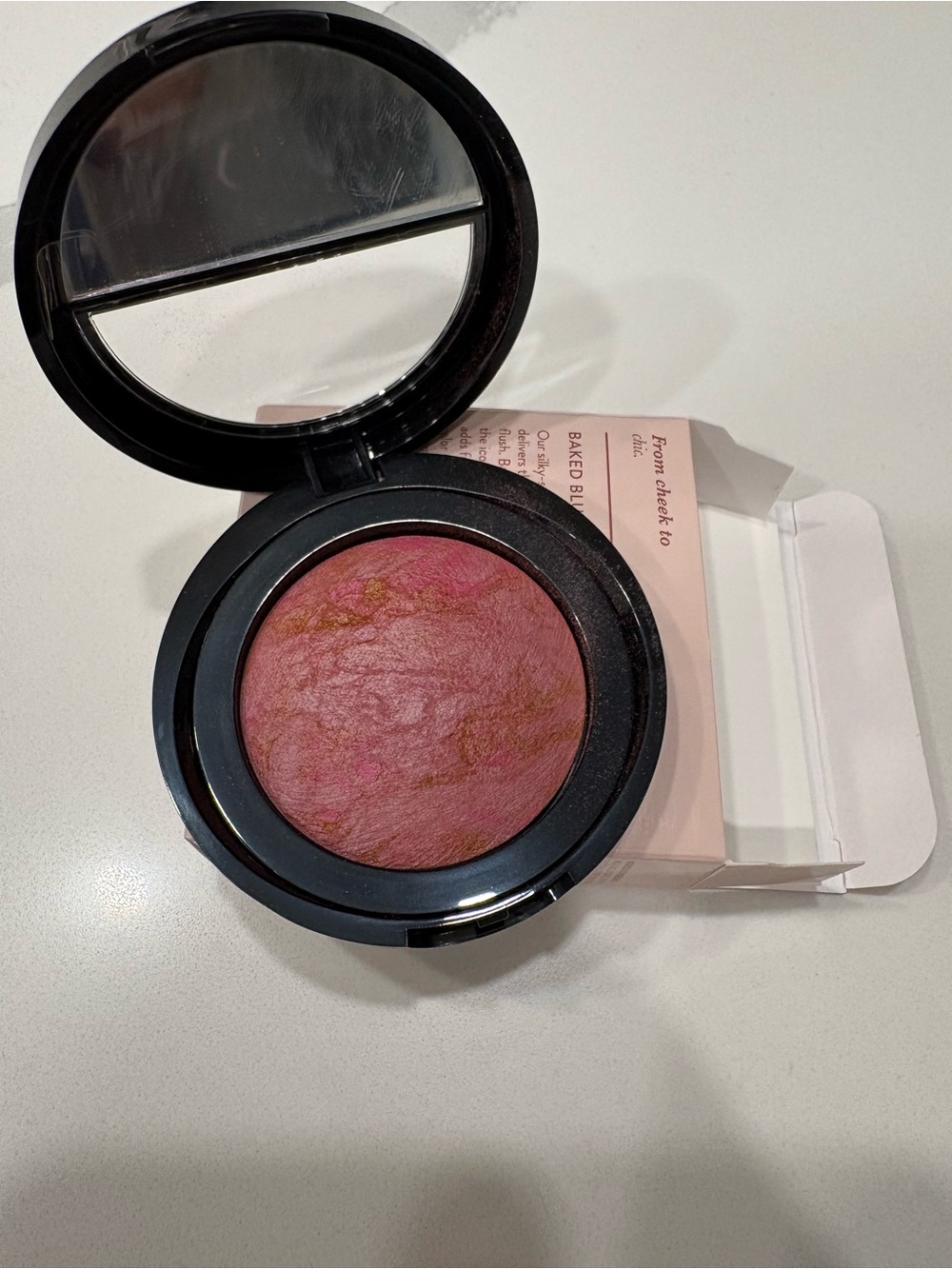 Laura Geller baked blush-n-brighten - pink buttercream